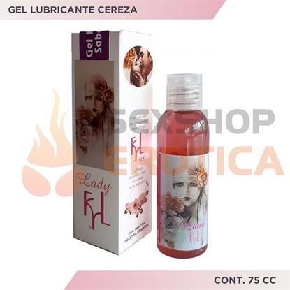 Gel lubricante aroma a cereza 75cc